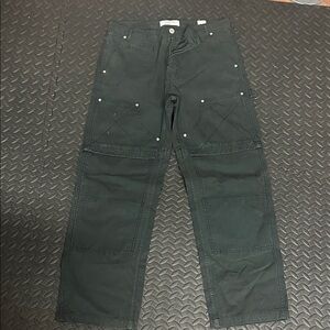 PacSun Men's Forest Green Cargo Pants